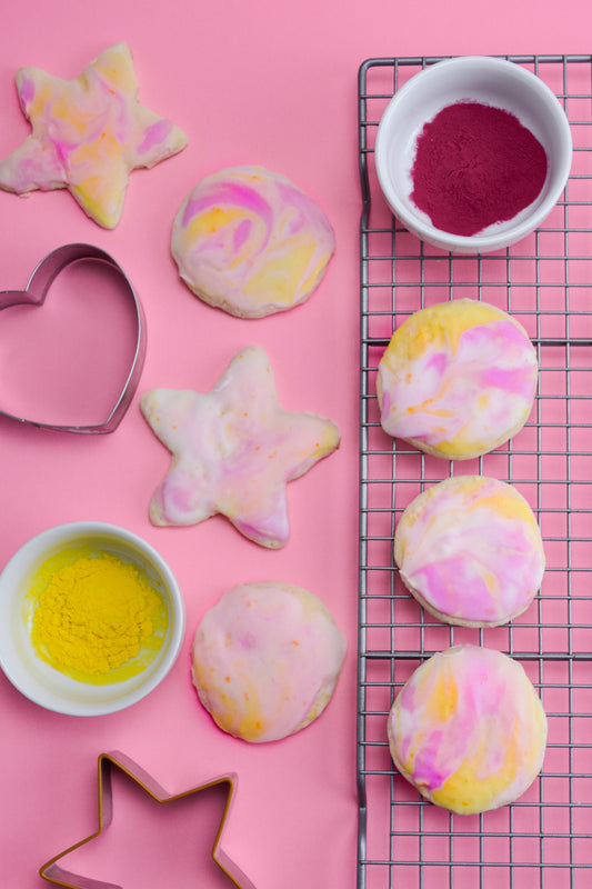 Kids Tie Dye Cookies Baking Kit | Gluten Free | No artificial dyes | Eco friendly packaging