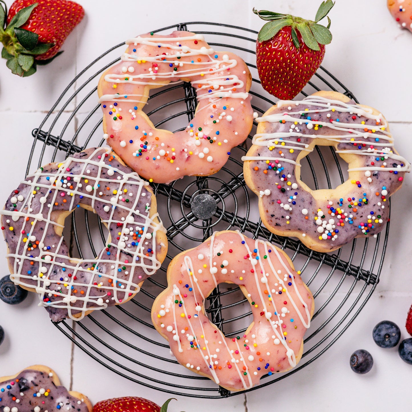 Kids Mochi Doughnut Baking Kit | No artificial dyes | Eco friendly packaging