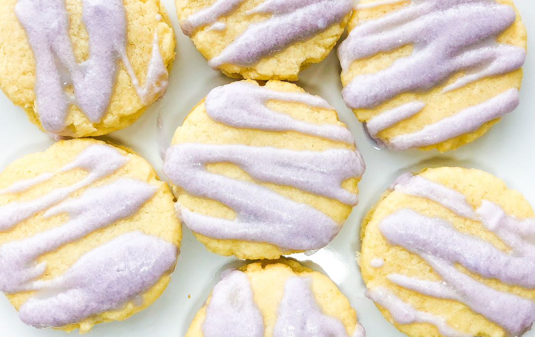 Lemon Lavender Sandwich Tea Cookies