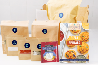 New! Kids' Pizza Spirals Kit | No artificial dyes | Eco friendly packaging