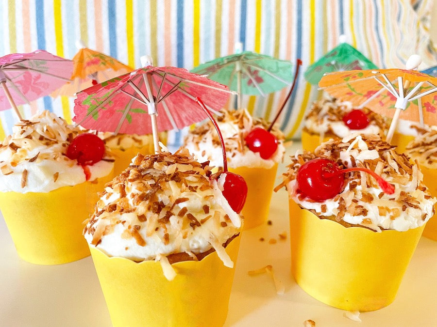 Piña Colada Cupcakes Baking Kit